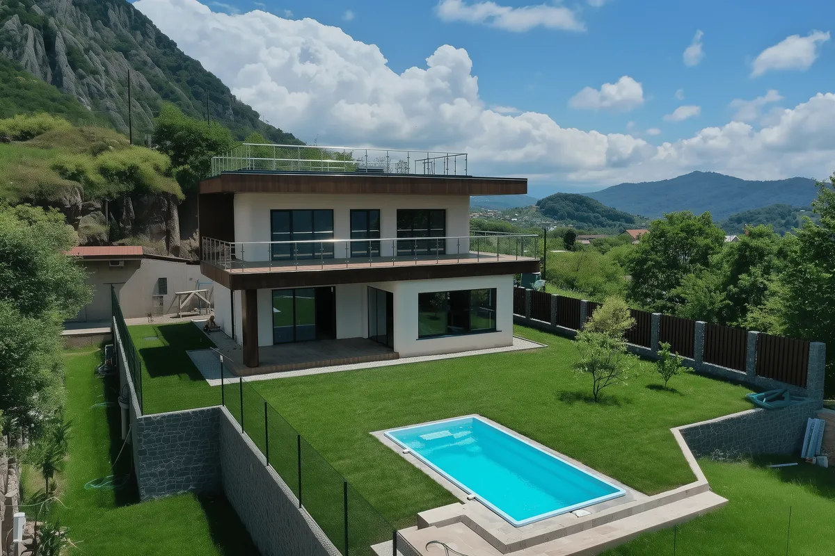 Композитный бассейн Laguna 6 — визуализация в Новом Уренгое