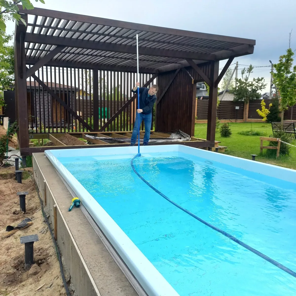 Копинговый бордюрный камень для бассейна Laguna в Новом Уренгое