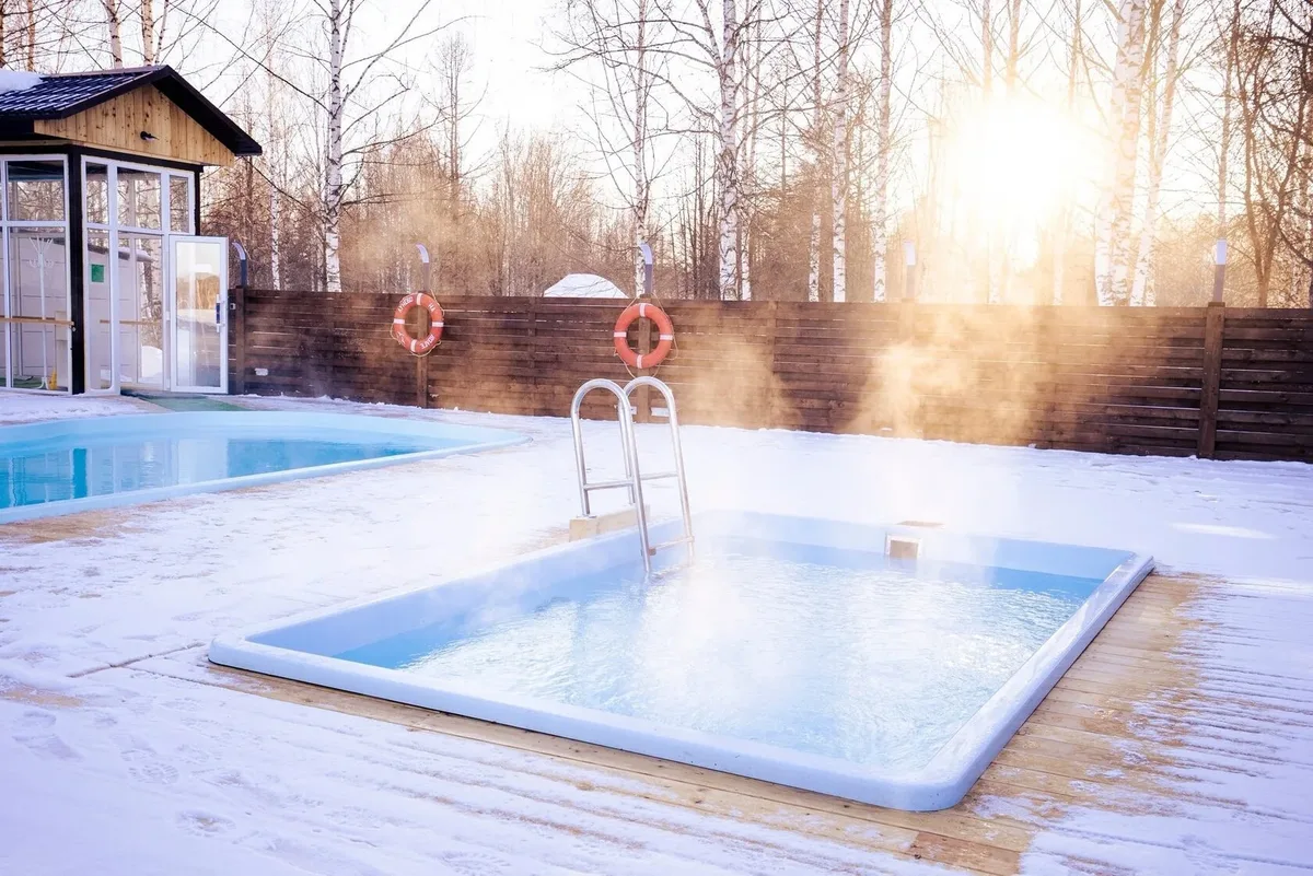 Композитный бассейн Laguna 4 — установка в Новом Уренгое