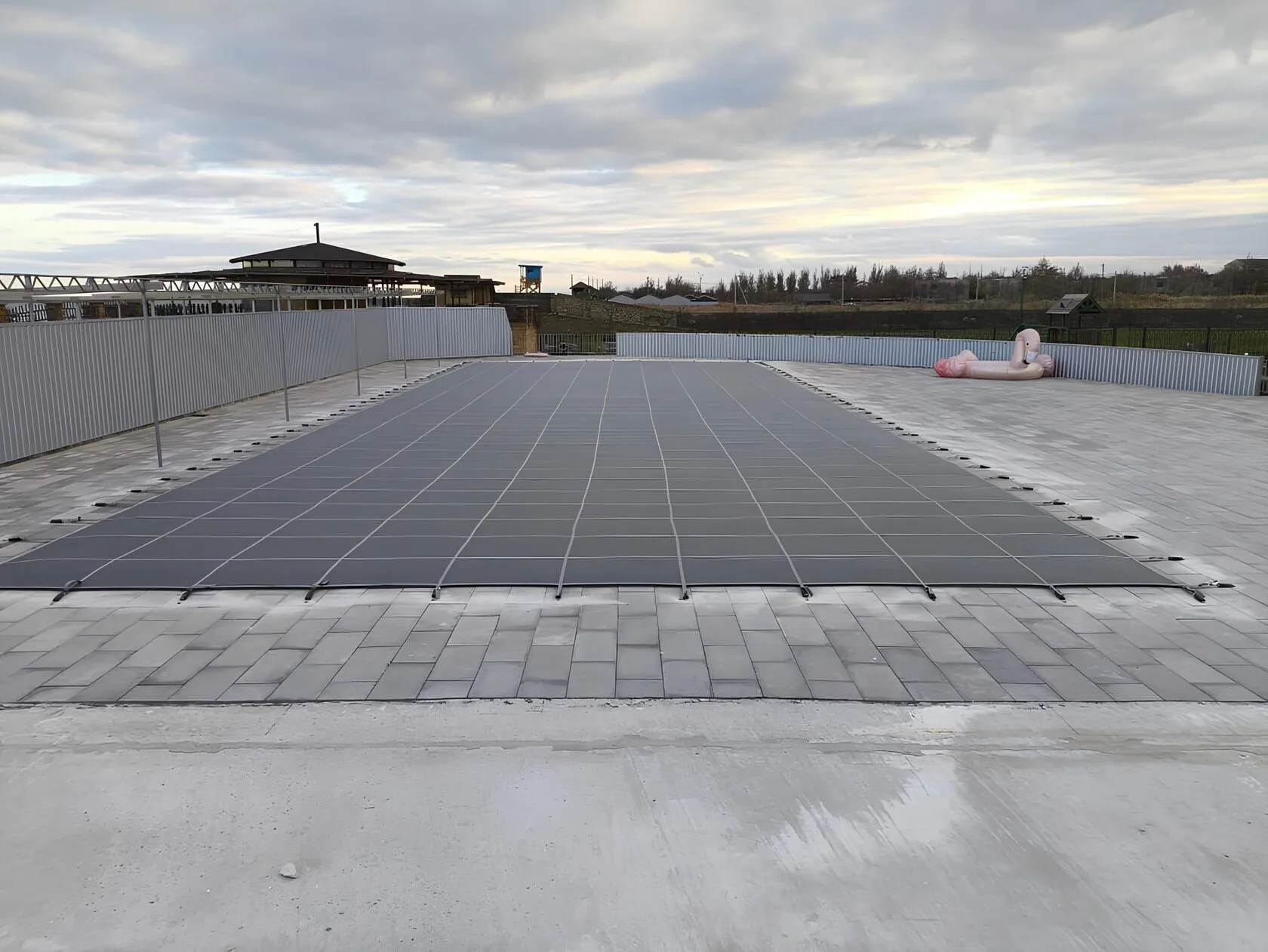 Защитное покрывало для бассейна в Новом Уренгое